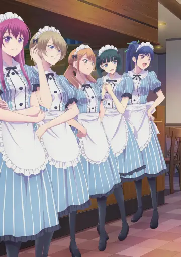 Poster for the TV series "The Café Terrace and Its Goddesses" #1358619