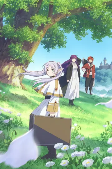 Poster for the TV series "Frieren: Beyond Journey