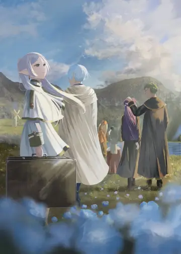 Poster for the TV series "Frieren: Beyond Journey