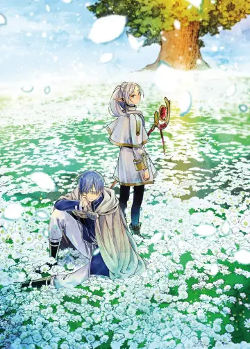 Poster for the TV series "Frieren: Beyond Journey