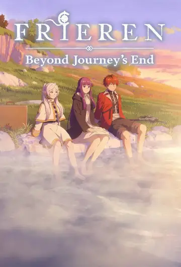 Poster for the TV series "Frieren: Beyond Journey
