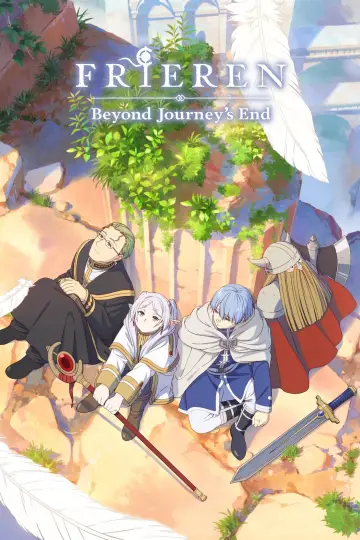 Poster for the TV series "Frieren: Beyond Journey