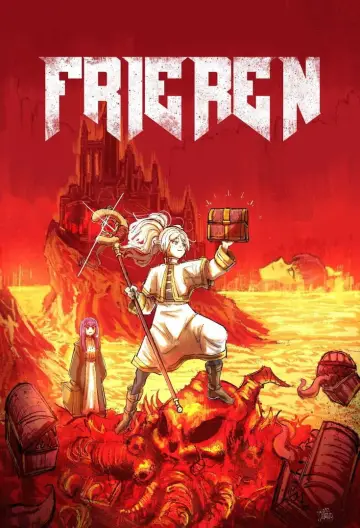 Poster for the TV series "Frieren: Beyond Journey