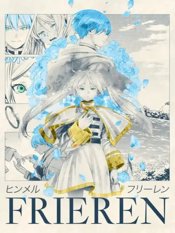Poster for the TV series "Frieren: Beyond Journey