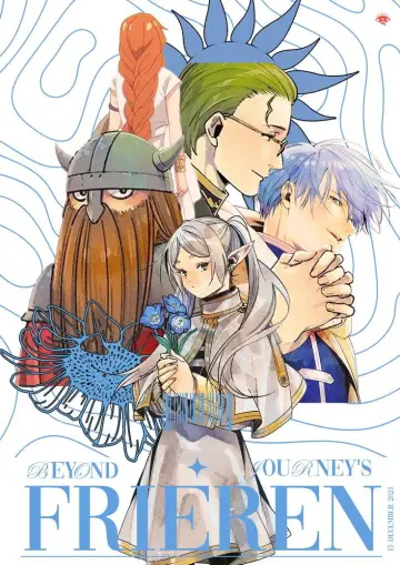 Poster for the TV series "Frieren: Beyond Journey