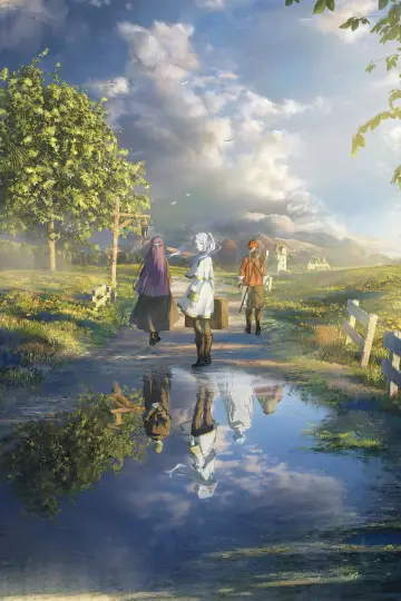Poster for the TV series "Frieren: Beyond Journey