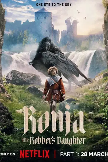 Poster for the TV series "Ronja the Robber