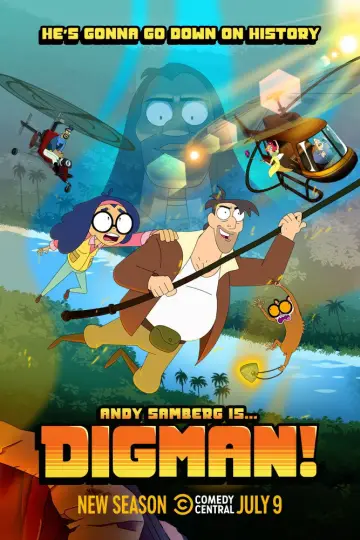 Poster for the TV series "Digman!" #1744710