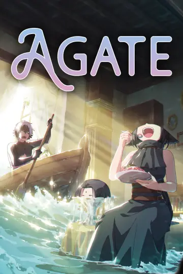 Poster for the TV series "Agate" #1670981
