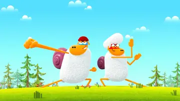 Backdrop for the TV series "Karate Sheep" #1882920