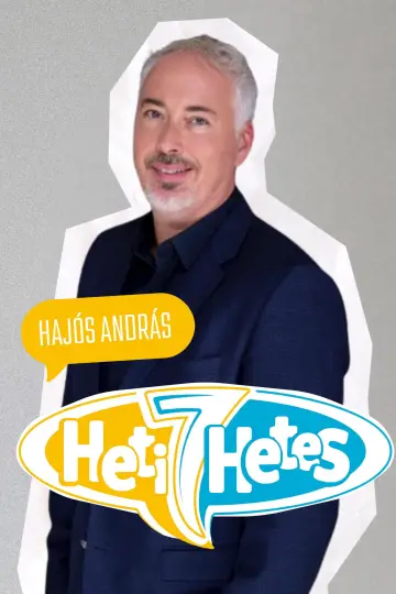 Poster for the TV series "Heti Hetes" #1794355