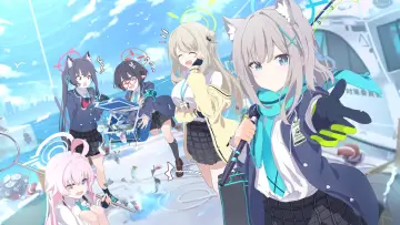 Backdrop к сериалу "Blue Archive the Animation" #1376205