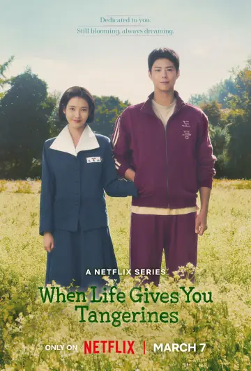 Poster for the TV series "When Life Gives You Tangerines" #1328201