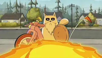 Backdrop for the TV series "Exploding Kittens" #1592799