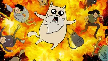 Backdrop for the TV series "Exploding Kittens" #1592801