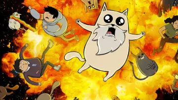 Backdrop for the TV series "Exploding Kittens" #1592806