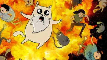 Backdrop for the TV series "Exploding Kittens" #1592807