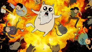 Backdrop for the TV series "Exploding Kittens" #1592808