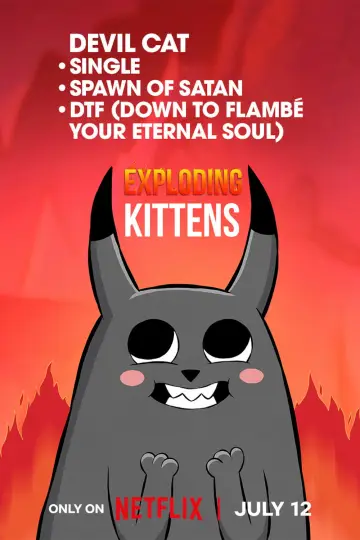 Poster for the TV series "Exploding Kittens" #1592822