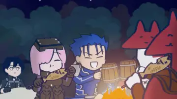 Backdrop for the TV series "Fate/Grand Order: You