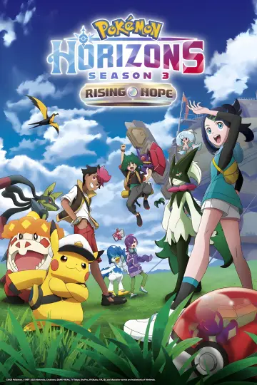 Poster for the TV series "Pokémon Horizons" #1654276