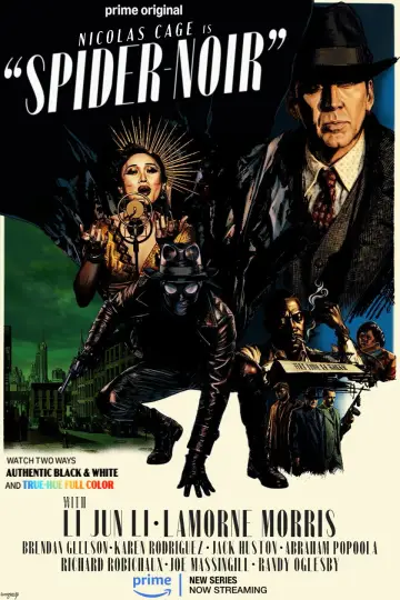 Poster for the TV series "Spider-Noir" #1694084