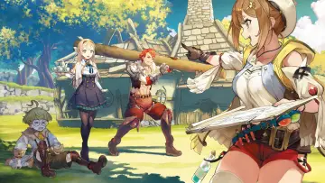 Backdrop for the TV series "Atelier Ryza: Ever Darkness & the Secret Hideout the Animation" #1680674