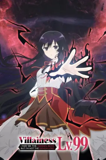 Poster for the TV series "Villainess Level 99: I May Be the Hidden Boss But I