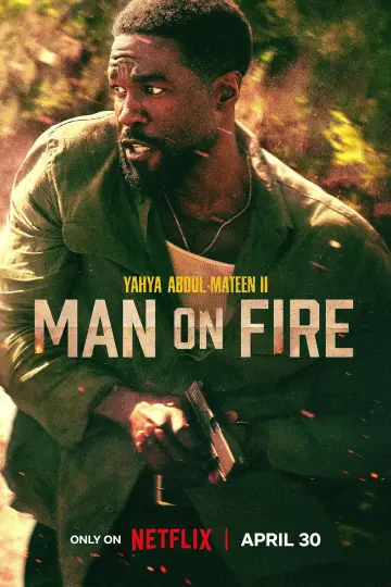 Poster for the TV series "Man on Fire" #1396216