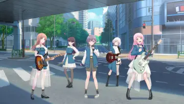 Backdrop for the TV series "BanG Dream! It