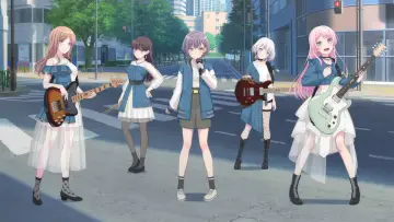 Backdrop for the TV series "BanG Dream! It