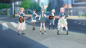 Backdrop for the TV series "BanG Dream! It