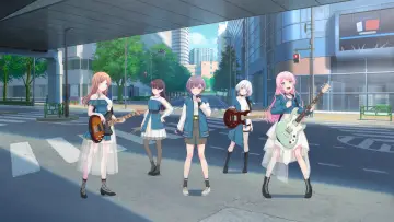 Backdrop for the TV series "BanG Dream! It
