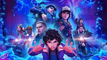 Backdrop for the TV series "Stranger Things: Tales from 