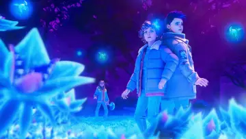 Backdrop for the TV series "Stranger Things: Tales from 
