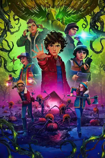 Poster for the TV series "Stranger Things: Tales from 