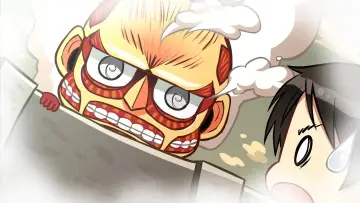 Backdrop for the TV series "Attack on Titan: Chibi Theater" #1511516