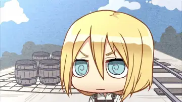 Backdrop for the TV series "Attack on Titan: Chibi Theater" #1511529