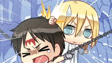 Backdrop for the TV series "Attack on Titan: Chibi Theater" #1511532