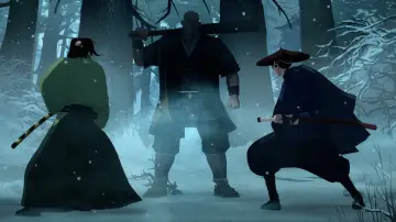 Backdrop for the TV series "BLUE EYE SAMURAI" #1373090
