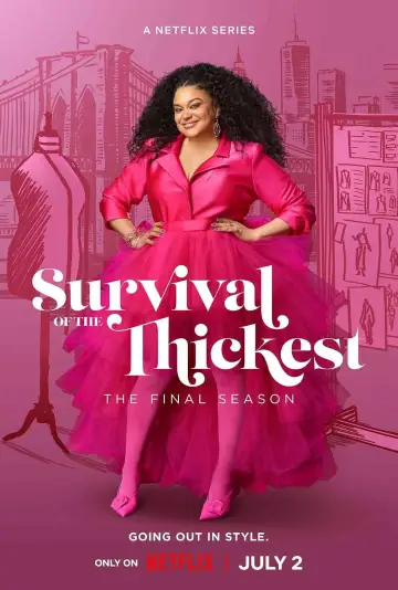 Poster for the TV series "Survival of the Thickest" #1478624