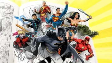 Backdrop for the TV series "Superpowered: The DC Story" #1662700