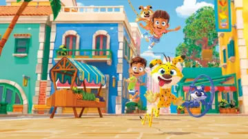 Backdrop for the TV series "The Marsupilamis" #1559189