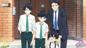 Backdrop for the TV series "The Yuzuki Family