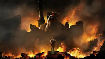 Backdrop for the TV series "Gundam: Requiem for Vengeance" #1491117
