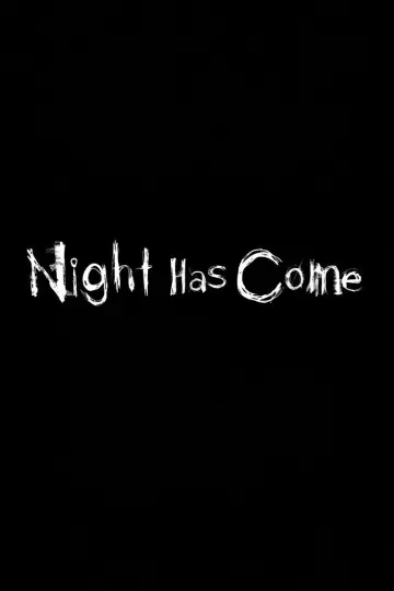 Poster for the TV series "Night Has Come" #1540941