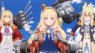 Backdrop for the TV series "Azur Lane: Queen