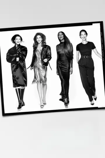 Poster for the TV series "The Super Models" #1538720
