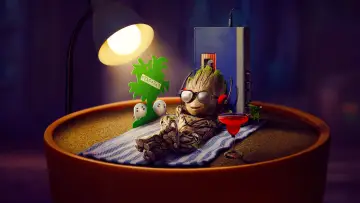 Backdrop for the TV series "I Am Groot" #1397116