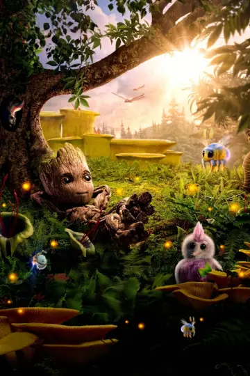 Poster for the TV series "I Am Groot" #1397212